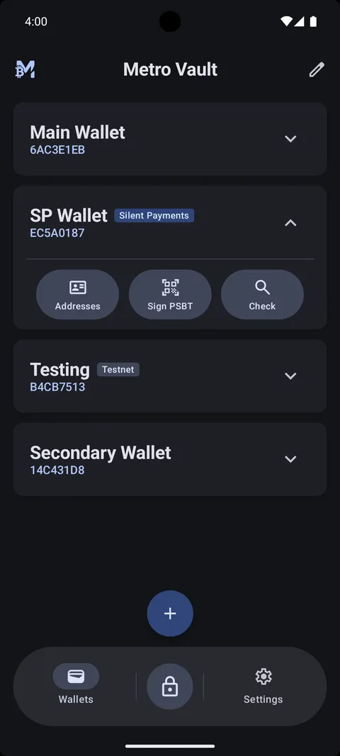 All your wallets in one vault